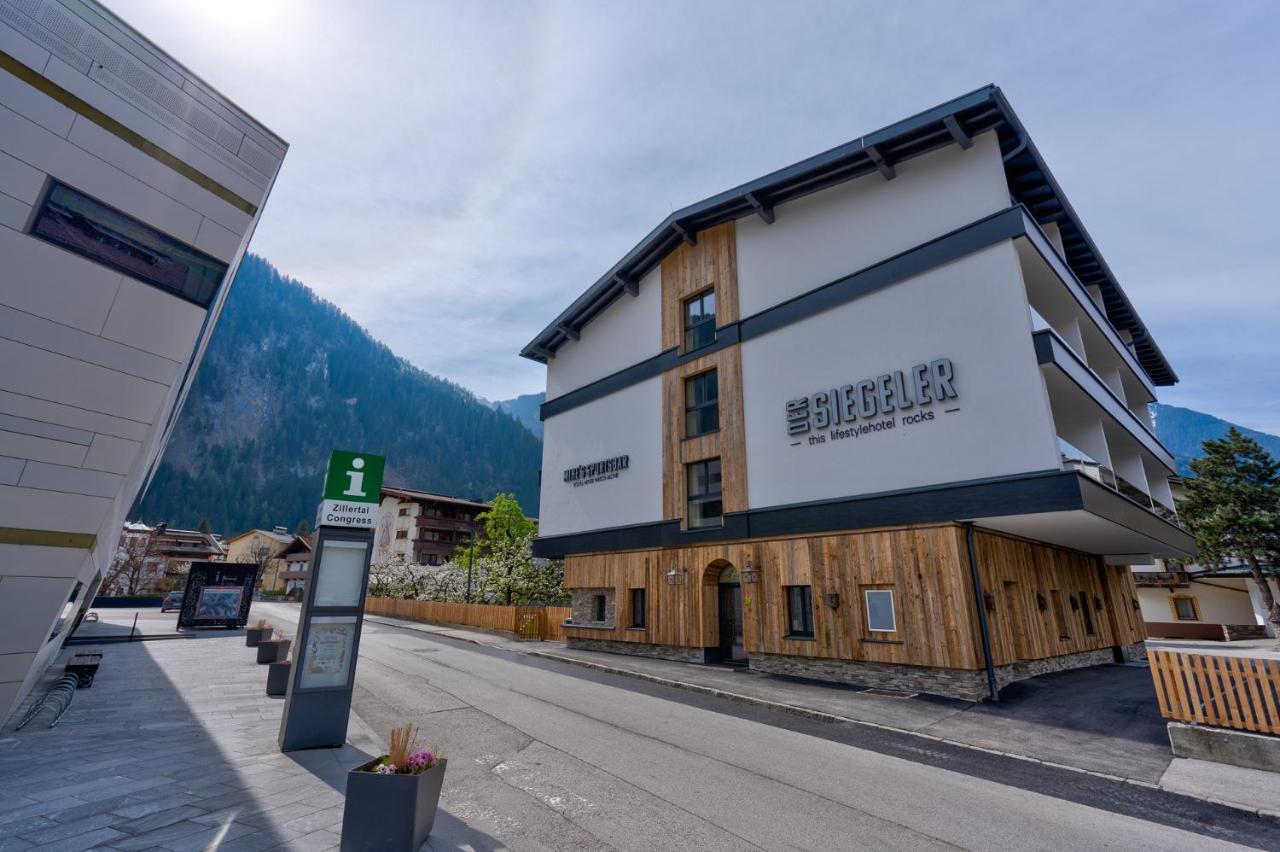Der Siegeler B&B - This Lifestylehotel Rocks Mayrhofen Dış mekan fotoğraf